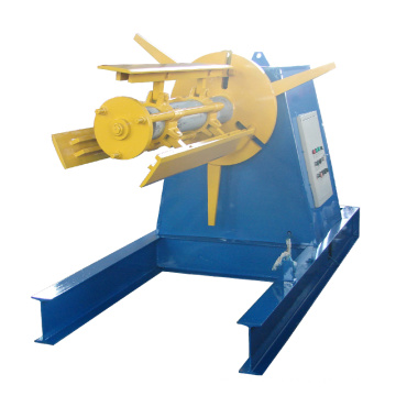 Color steel coil hydraulic decoiler